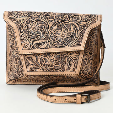 American Darling Crossbody Beautifully Hand Tooled Genuine Leather women bag western handbag purse